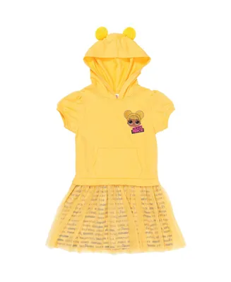 L.o.l. Surprise! Queen Bee Girls French Terry Cosplay Dress Child