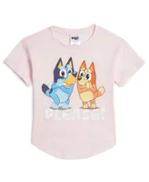 Bluey Family Bingo Bandit Mom Girls Graphic T-Shirt Toddler| Child