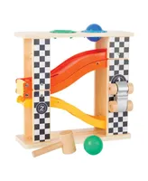 Small Foot Toddler Rally Hammering Marble Run Toy