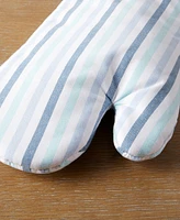 Martha Stewart Daisy Stripe Oven Mitt 7" x 13" 2 Pk