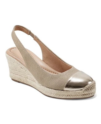 Easy Spirit Women's Margie Slingback Espadrille Wedges