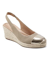 Easy Spirit Women's Margie Slingback Espadrille Wedges 