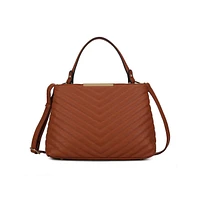 Mkf Collection Dakota Satchel Handbag by Mia k.