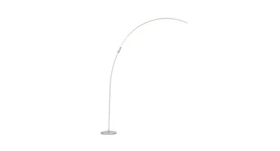 Led Arc Floor Lamp with 3 Brightness Levels-Silver