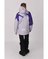 Men's After party Jacket Grey & Purple