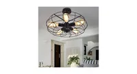 5-Light Vintage Like Metal Hanging Ceiling Light