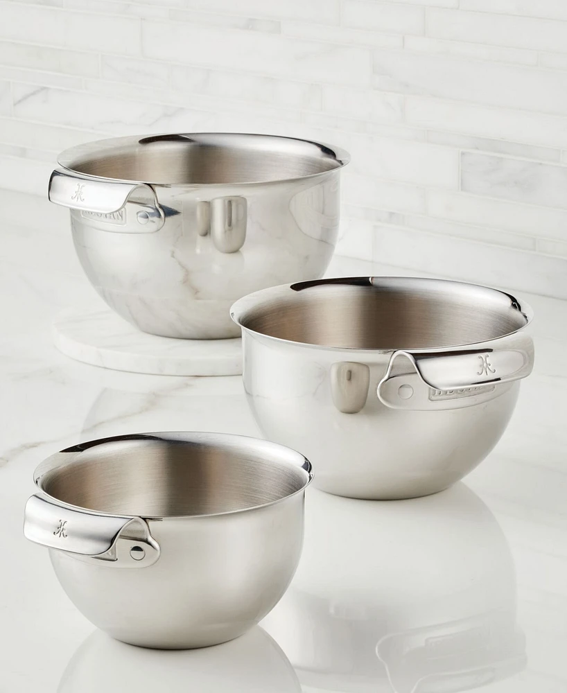 Hestan Provisions Stainless Steel 3-Piece Mixing Bowl Set