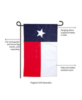 Evergreen Flag Texas State Flag Garden Applique Flag