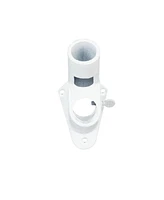 Evergreen Flag Multi-Purpose White Flag Bracket Flag Pole Hardware for The Home