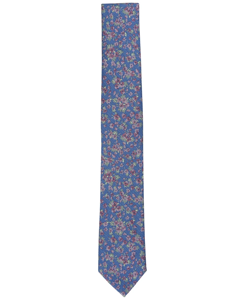 Bar Iii Men's Edgar Floral Tie, Created for Macy's