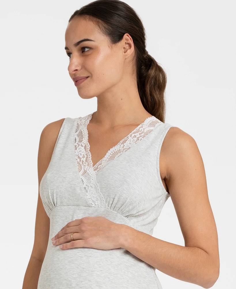 Seraphine Women's Crossover Pregnancy and Maternity Nightie