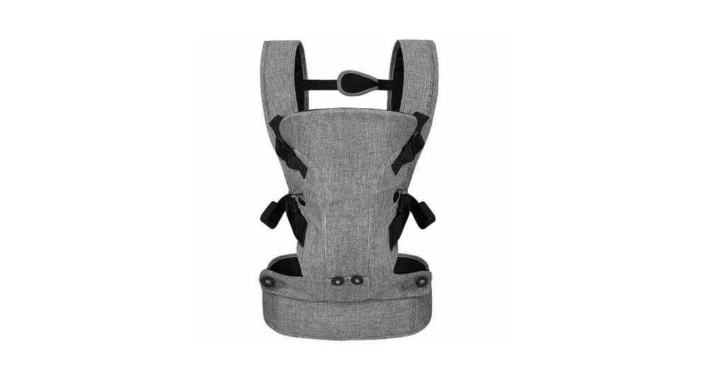 4-in-1 Ergonomic Convertible Baby Carrier with Adjustable Buckles