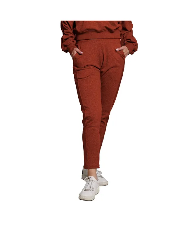 French-Terry Side-Slit Flare Sweatpants for Girls