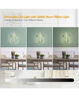 Modern Dimmable Warm White Led Chandelier