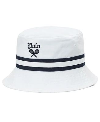 Polo Ralph Lauren Men's Striped-Band Twill Bucket Hat