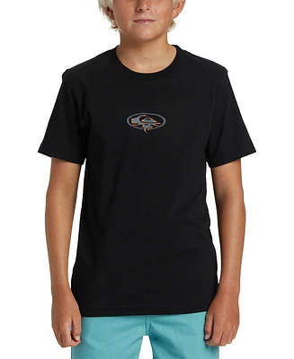 Quksilver Big Boys Thorn Oval Logo-Print T-Shirt