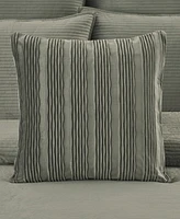 J Queen New York Townsend Wave Square Decorative Pillow Cover, 20" x