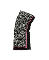 kate spade new york Women's Flourish Swirl Oblong Bandana