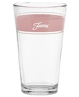 Fiesta Tropical Frame 16 Ounce Tapered Cooler Glass, Set of 4