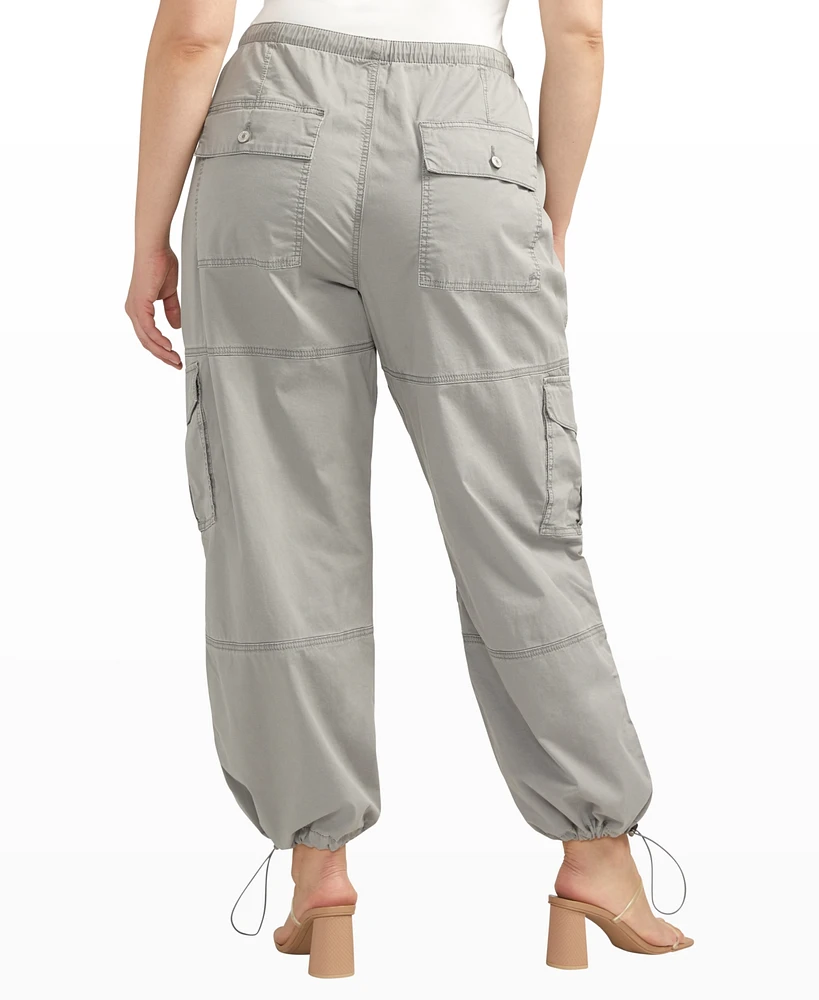 Silver Jeans Co. Plus Size Parachute Cargo Pant