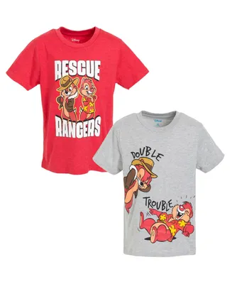 Disney Chip and Dale 2 Pack T-Shirts Toddler| Child Boys