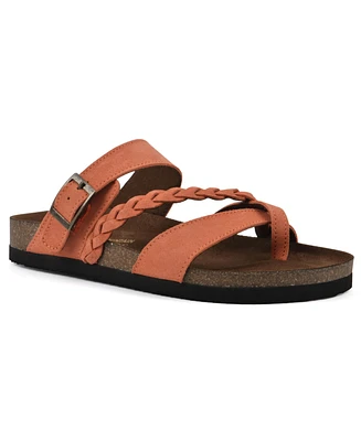 White Mountain Women's Hazy Footbed Sandals