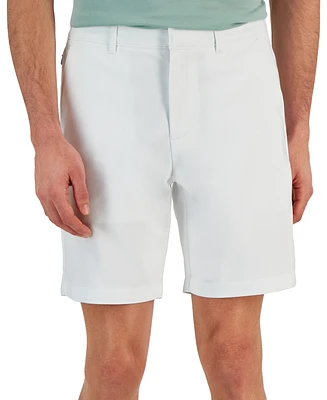 Alfani Men's Flat Front Four-Pocket 8" Tech Shorts, Created for Macy's