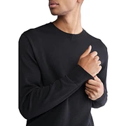 Calvin Klein Men's Long Sleeve Supima Cotton Crewneck Sweater