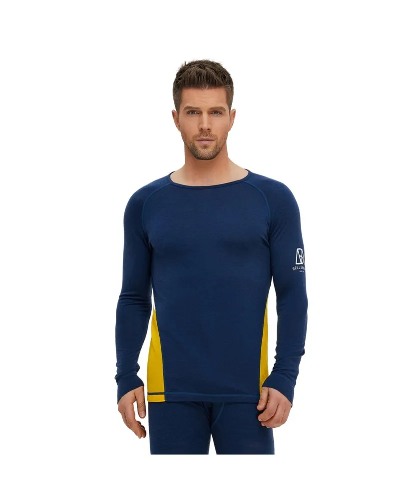 St. John's Bay Waffle Mens Henley Neck Long Sleeve Classic Fit Thermal Top