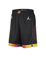 Men's Jordan Black Phoenix Suns 2022/2023 Statement Edition Swingman Performance Shorts