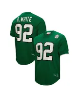 Men's Mitchell & Ness Reggie White Kelly Green Philadelphia Eagles Retired Player Name Number Mesh Top