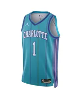 Men's and Women's Jordan LaMelo Ball Teal Charlotte Hornets 2023/24 Swingman Replica Jersey - Classic Edition