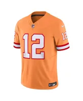 Men's Nike Tom Brady Orange Tampa Bay Buccaneers Vapor F.u.s.e. Limited Jersey