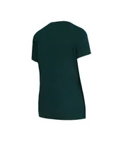 Women's Concepts Sport Green, Gold Green Bay Packers Arctic T-shirt Flannel Pants Sleep Set