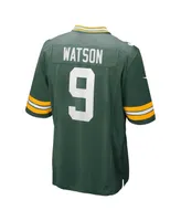 Men's Nike Christian Watson Green Bay Packers Game Jersey