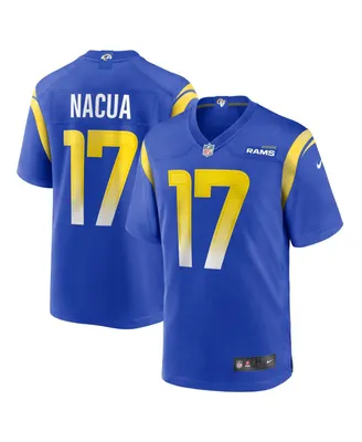 Men's Nike Puka Nacua Royal Los Angeles Rams Home Game Jersey