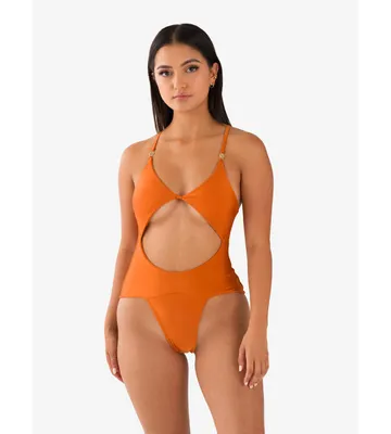 Women's Azure One-piece Swimsuit