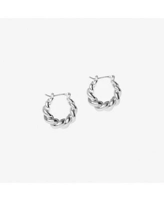 Ana Luisa Twisted Hoop Earrings