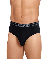 Jockey Men's 5-pk. Lightweight Cotton-Blend Logo Briefs