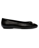 Anne Klein Women's Luci Cap Toe Ballet Flats