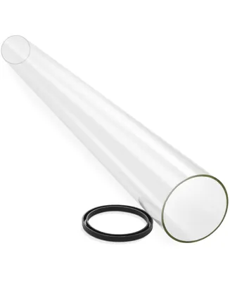 Casafield 49.5" Tall Quartz Glass Tube Replacement for 4