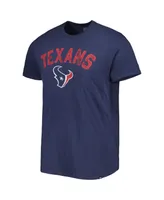 Men's '47 Brand Navy Distressed Houston Texans All Arch Franklin T-shirt