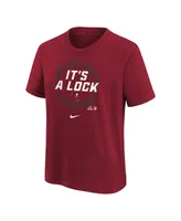 Big Boys Nike Red Tampa Bay Buccaneers 2023 Nfc South Division Champions Locker Room Trophy Collection T-shirt