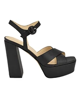 Guess Women's Vallenn Platform Block Heel Dress Sandals