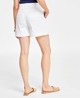 I.n.c. International Concepts Women's High-Rise Denim Shorts, Created for Macy's