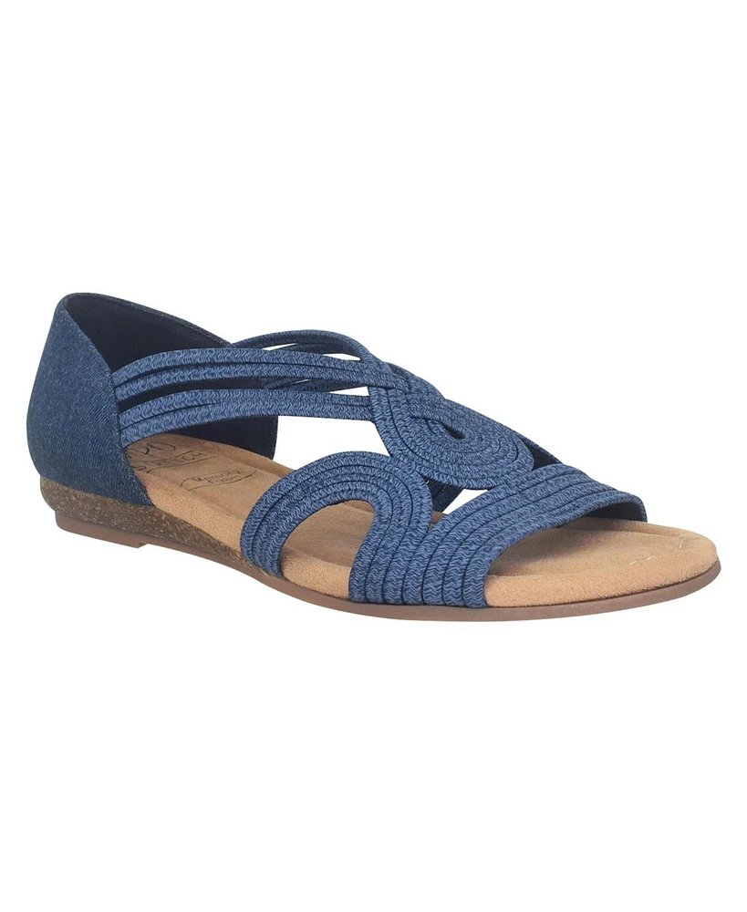 Impo Women's Bazra Stretch Flat Sandals