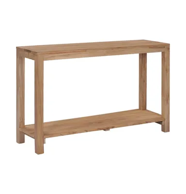 Console Table 47.2"x13.8"x29.5" Solid Wood Teak