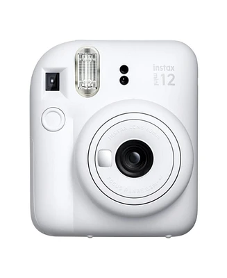 Fujifilm Instax Mini 12 with 60mm Instax Mini Lens (Clay White)