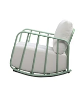 Tov Furniture 1 Pc. Olefin Outdoor Rocking Chair