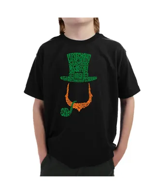 Boy's Word Art T-shirt - Leprechaun